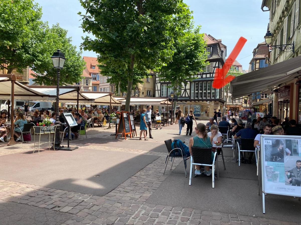 Suite Le Splendide Du Centre Historique Avec Climatisation Colmar Buitenkant foto