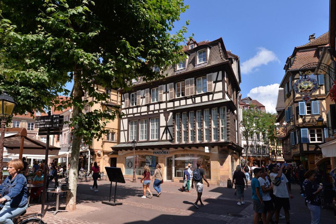 Suite Le Splendide Du Centre Historique Avec Climatisation Colmar Buitenkant foto